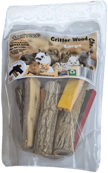 Critters Sekelbos & Pine Wood Chews Large