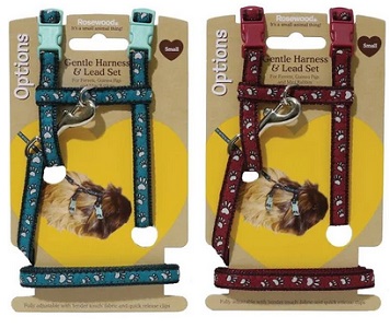 Rosewood Harness & Lead Set Small