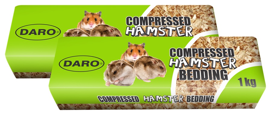 Daro Compressed Shavings Hamster Bedding 1Kg
