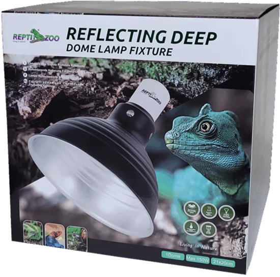 Repti-Zoo Light Deep Dome 8.15 150W