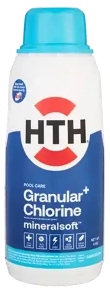 Hth Granular+ Mineral Soft Chlorine 4Kg