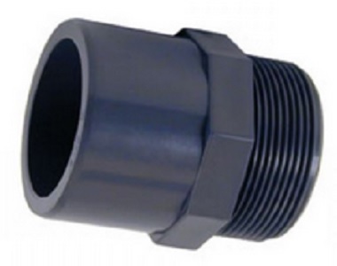 Quality Pvc Adaptor 50Mm Male Thread-50Mm Female Insert