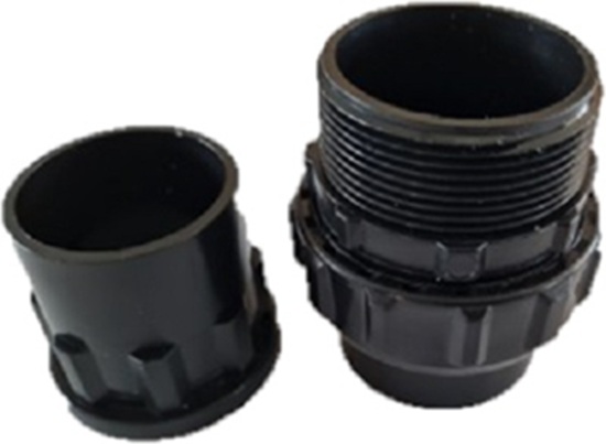 Pool-Tech Pvc Union Grey 50Mm