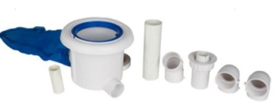 Poolskim Cut-Down Shallow Complete Set White