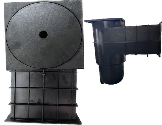 Aquamax Complete Weir Small Black