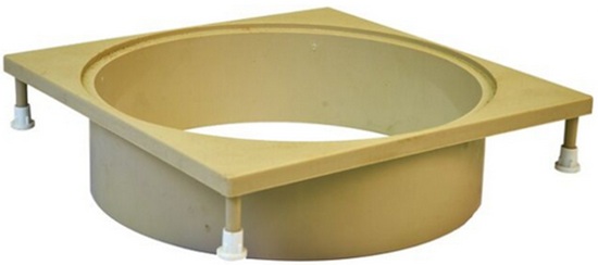 Aquamax Weir Deck Collar Large Beige