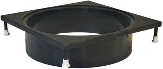 Aquamax Weir Deck Collar Large Black