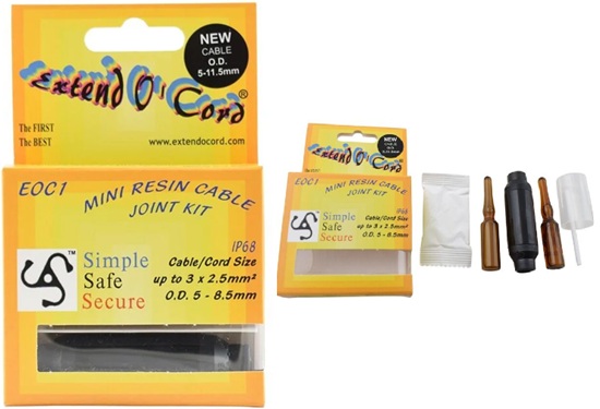 Gacro Extend O' Cord Mini Resin Cable Joint Kit