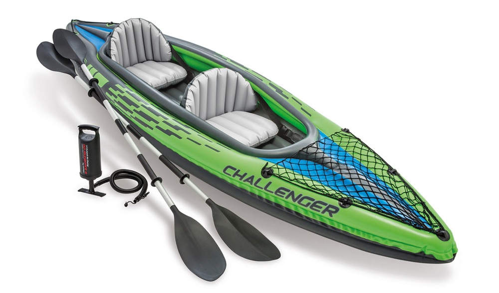 Intex Challenger K2 Inflatable Kayak For Two