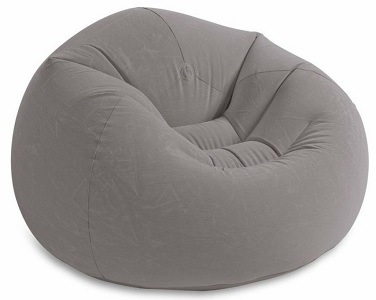 Intex Beanless Bag Chair Indoor Use Asstd.