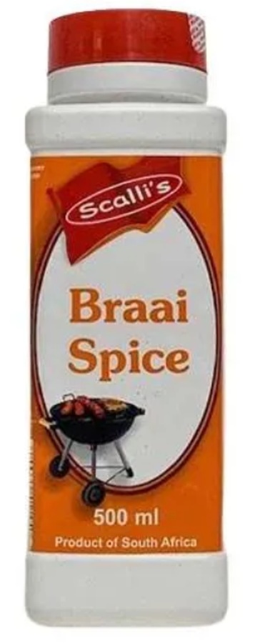 Scalli's Braai Spice Shaker 500Ml