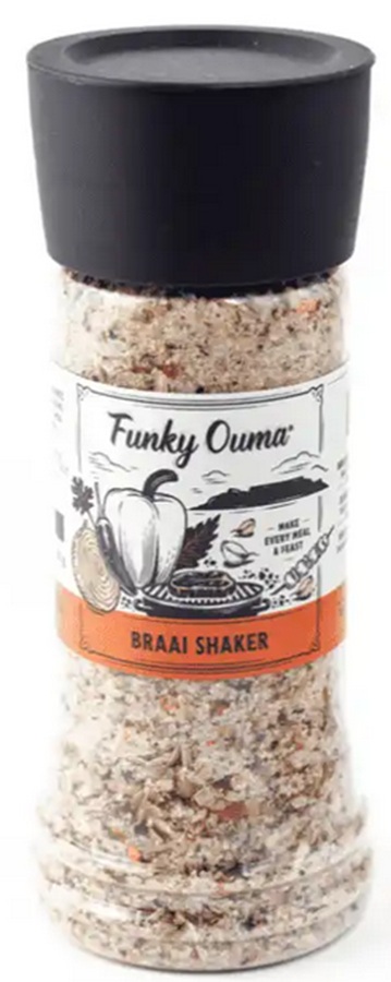 Funky Ouma Braai Shaker Salt 280G