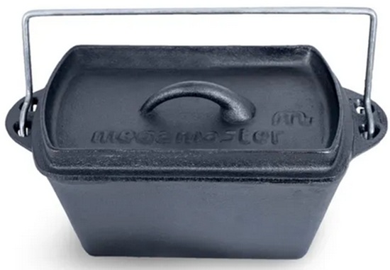 Lk's Braai Cast Iron Breadpot Black 2.2Lt
