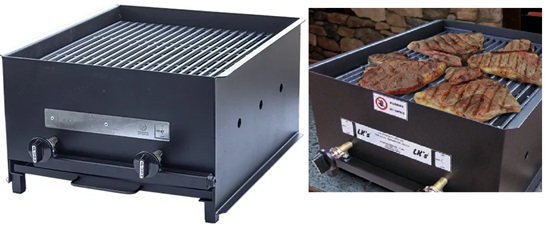 Lk's Braai Gas Braai 2-Burner
