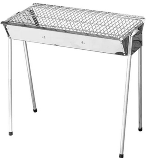 Chef Charcoal Sizzla Braai Stainless Steel