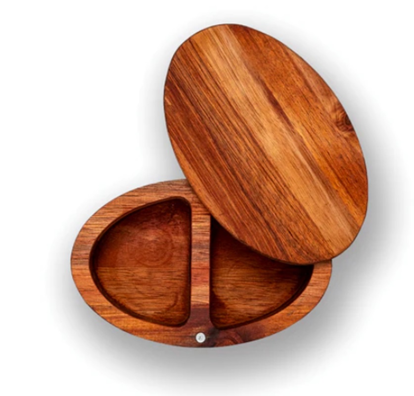 Butchers Block Salt & Pepper Holder 15X5Cm