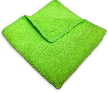Kinghorn Brushware Microfibre Cloth Lime 40X40Cm