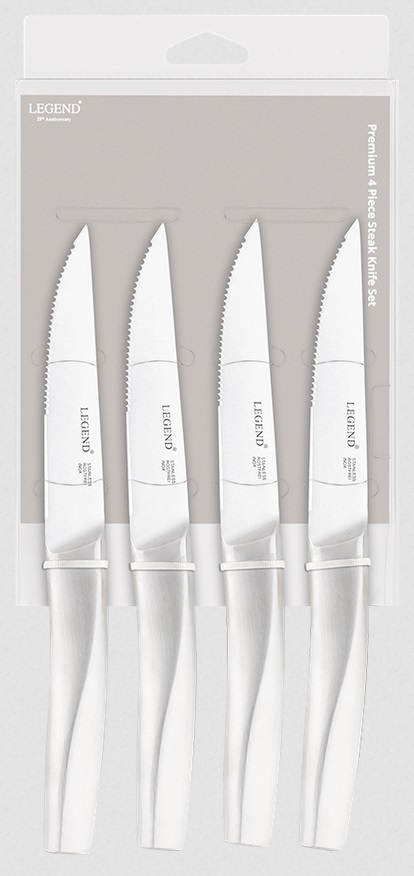 Legend Classic Forged Steak Knife Set 4Pc