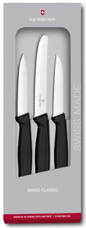 Victorinox Classic Paring Knives Black 3Pc