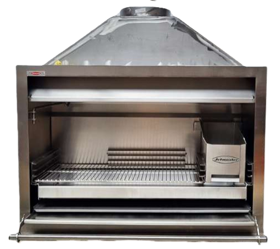Jetmaster Build-In Braai Stainless Steel 1000Mm