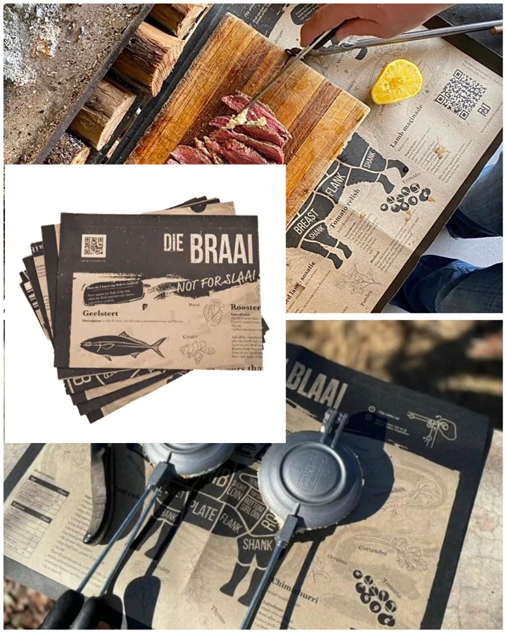 Funky Ouma Braaiblaai (6 Sheets Pack)