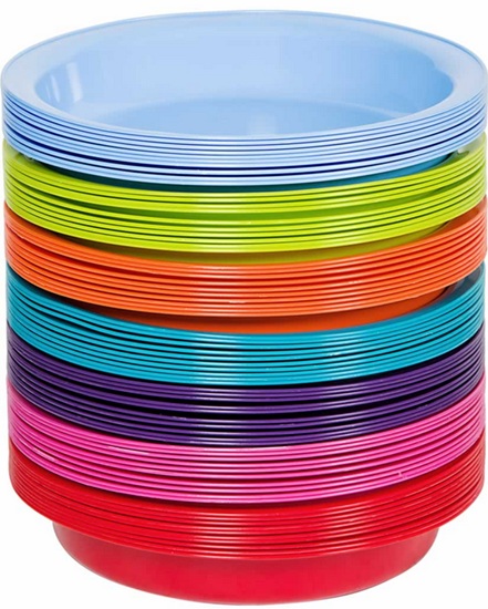 Buzz Extra Large Party Plates 10'S Asstd.