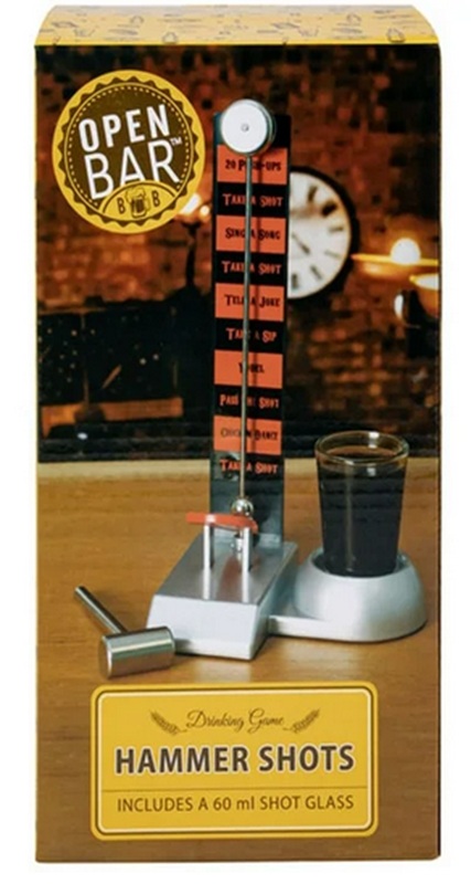 Open Bar Drinking Game Hammer Shots