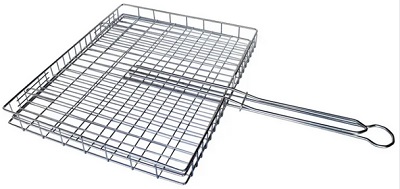 Lk's Braai Adjustable Big Box Stainless Steel Braai Grid 50X40Cm