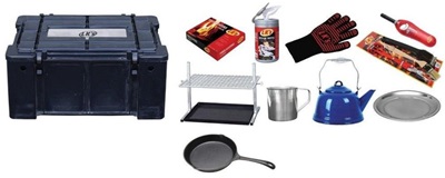 Lk's Braai Ammo Crate Braai Box Set 11 Pc