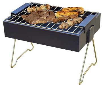 Lk's Braai Mild Steel Bachelor Braai 35X24Cm
