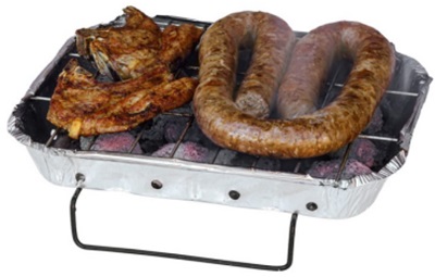 Lk's Braai Aluminium Disposal Braai Small