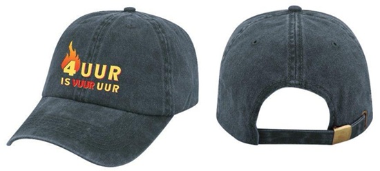 Braai Nation Cap Vuur-Uur Black Wash