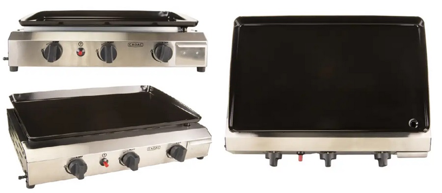 Cadac Plancha Grill 3-Burner Plate