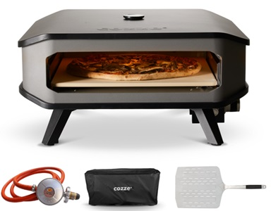 Lk's Braai 17 Inch Cozze Luxury Gas Pizza Oven Combo