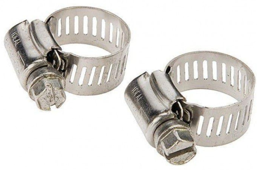 Alva Hose Clamps Blister 2Pk