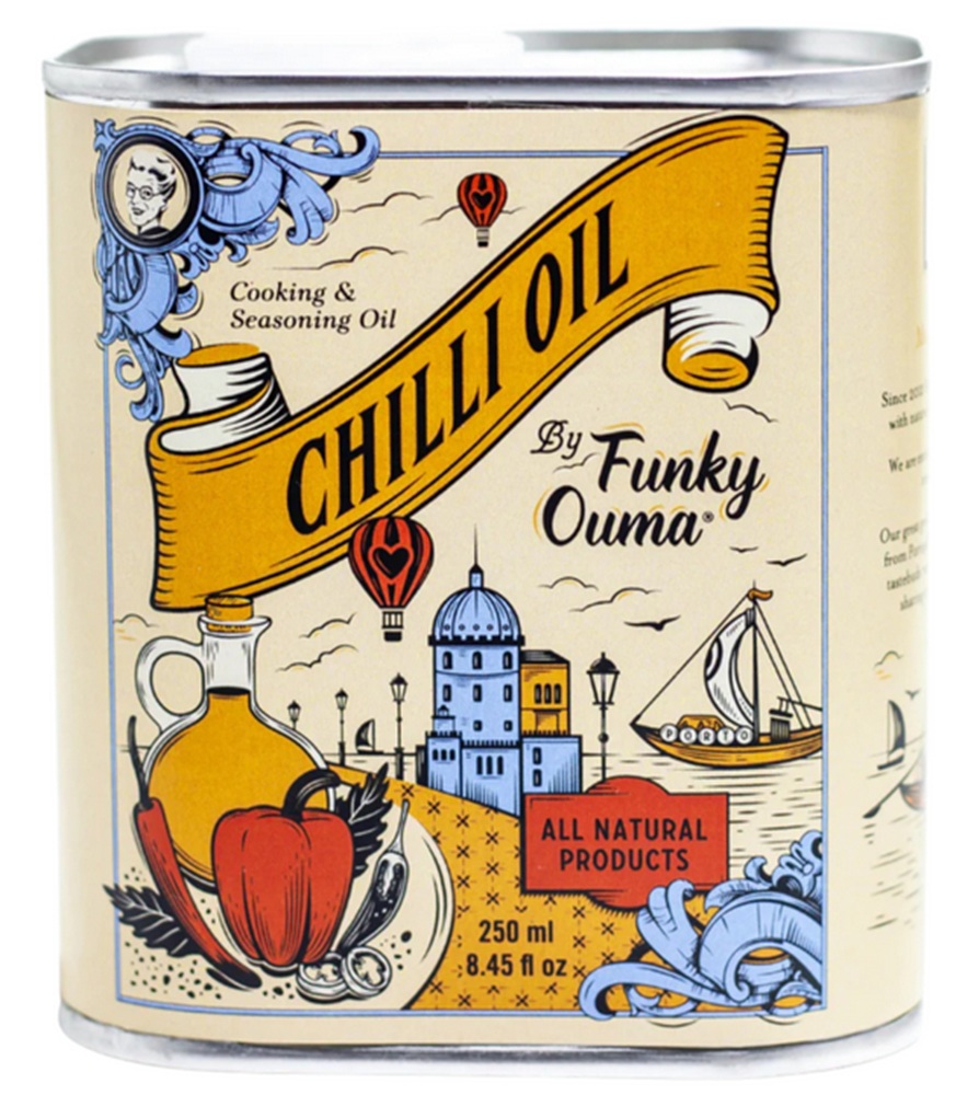 Funky Ouma Chilli Oil 250Ml