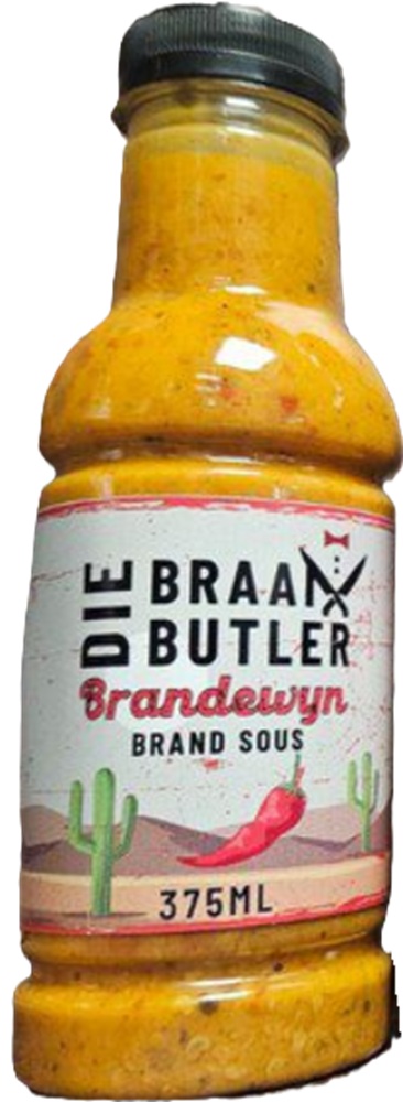 Die Braai Butler Bosveld Brandewyn Brand Sous 375Ml