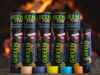 Green Fire Eco-Lighter Disks 6Pk