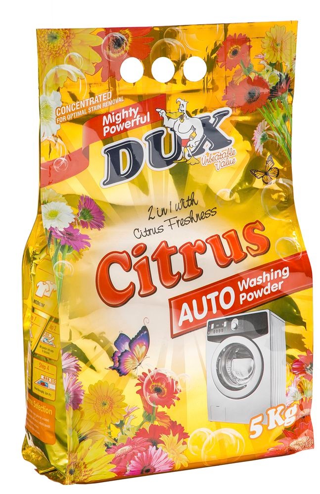 Dux Citrus Auto Washing Powder 5Kg