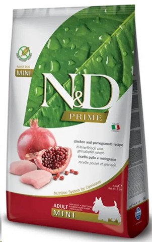 Farmina Prime Mini Adult Chicken & Pomegranate  2.5Kg