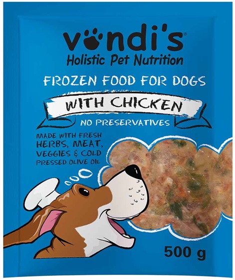 Vondi's Frozen Natural Chicken Adult 500G