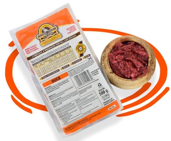 Doggobone Raw Food Duck 500G