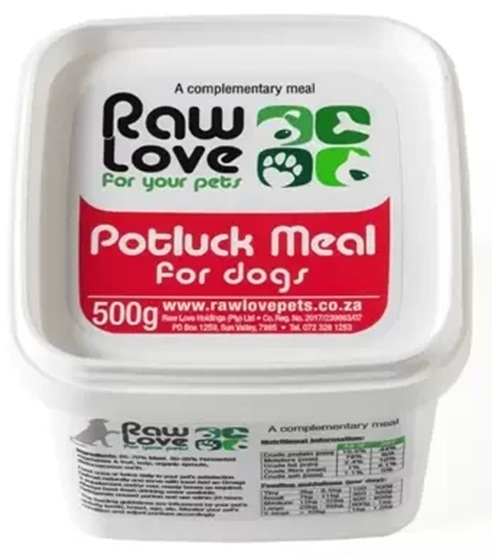 Raw Love Potluck Meal 1Kg