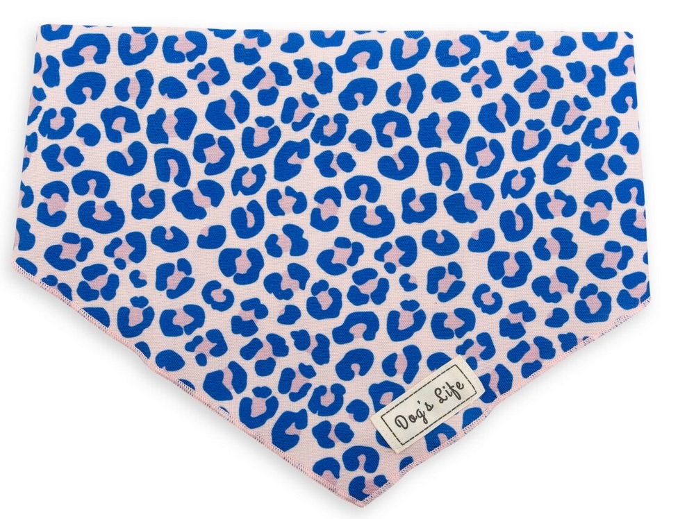 Dog's Life Bandana Leopard Print Small
