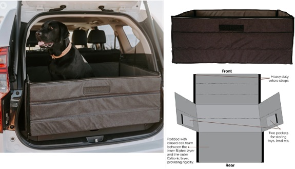 Huntlea Car Boot Box 100X80X40Cm