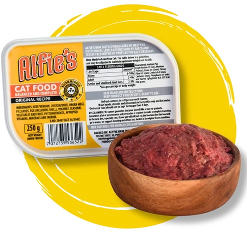 Doggobone Alfie's Freshly Frozen Cat Food 200G