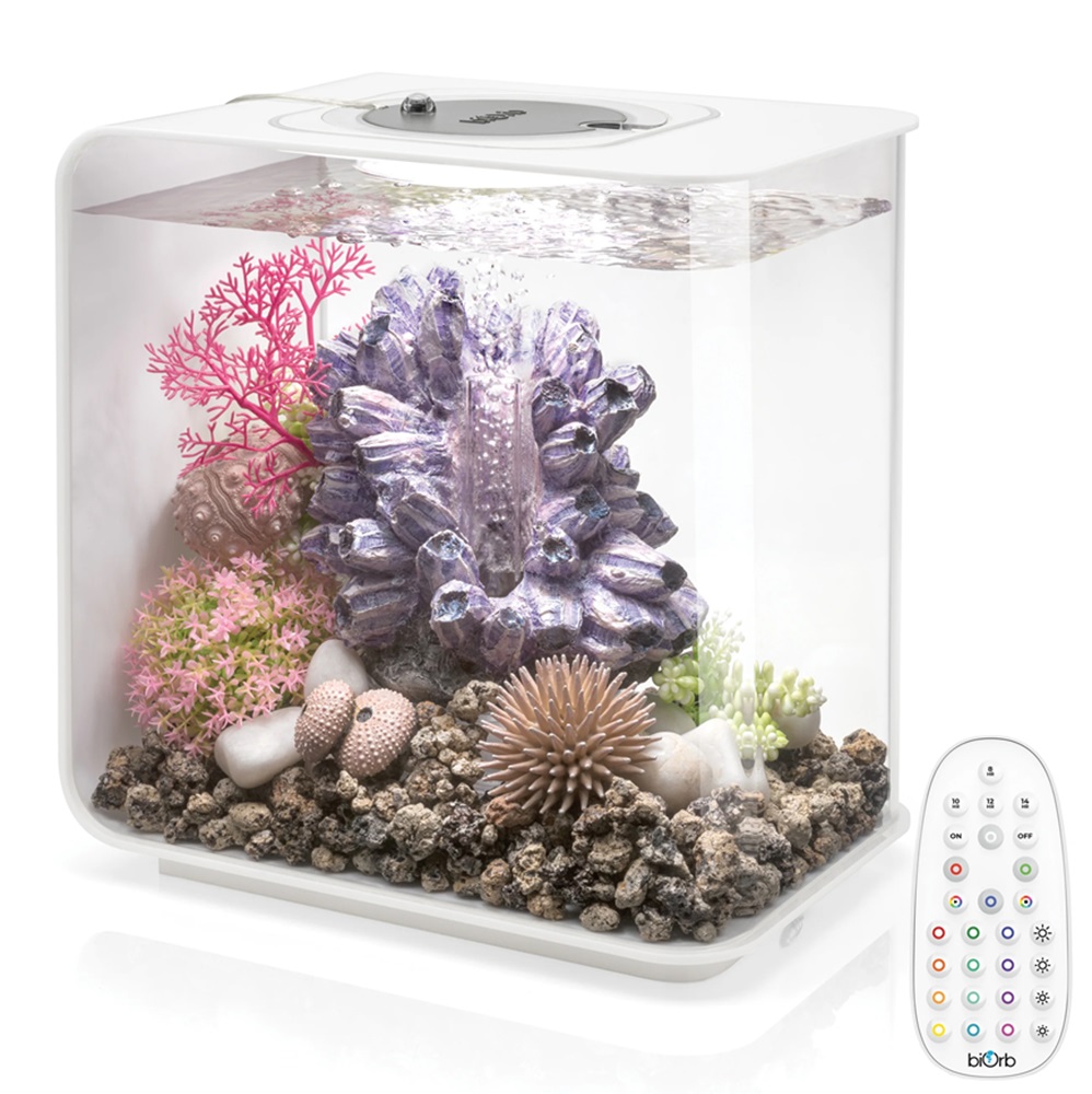 Biorb Aquarium White Flow 15 With Mcr Lights
