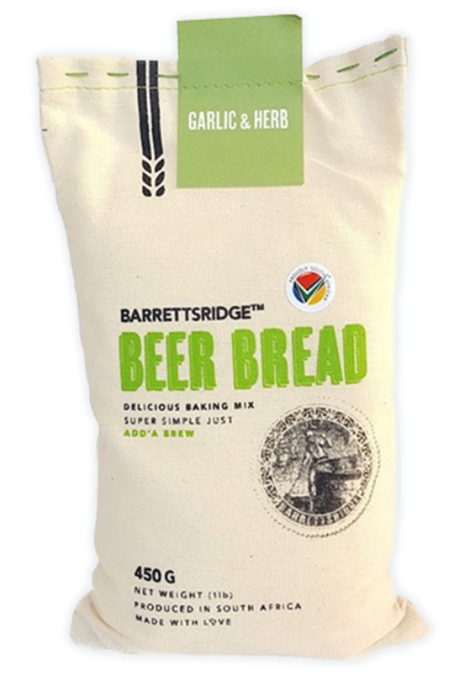 Barretsridge Beer Bread Garlic & Herb 450G