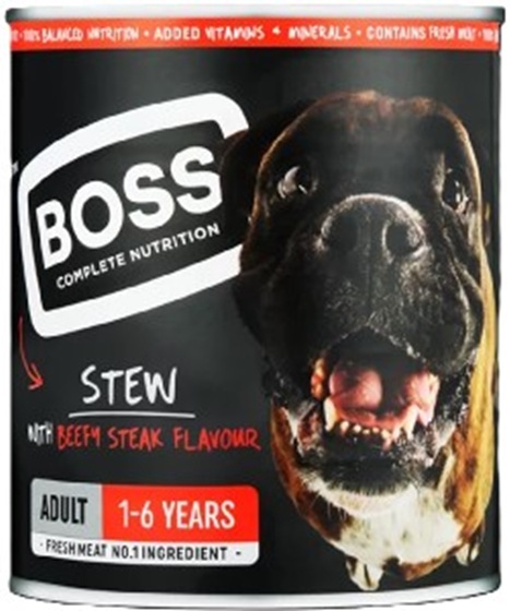 Boss Adult With Steak Stew Flavour 775G