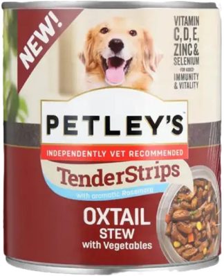 Petley's Tender Strips Oxtail Stew Adult 775G
